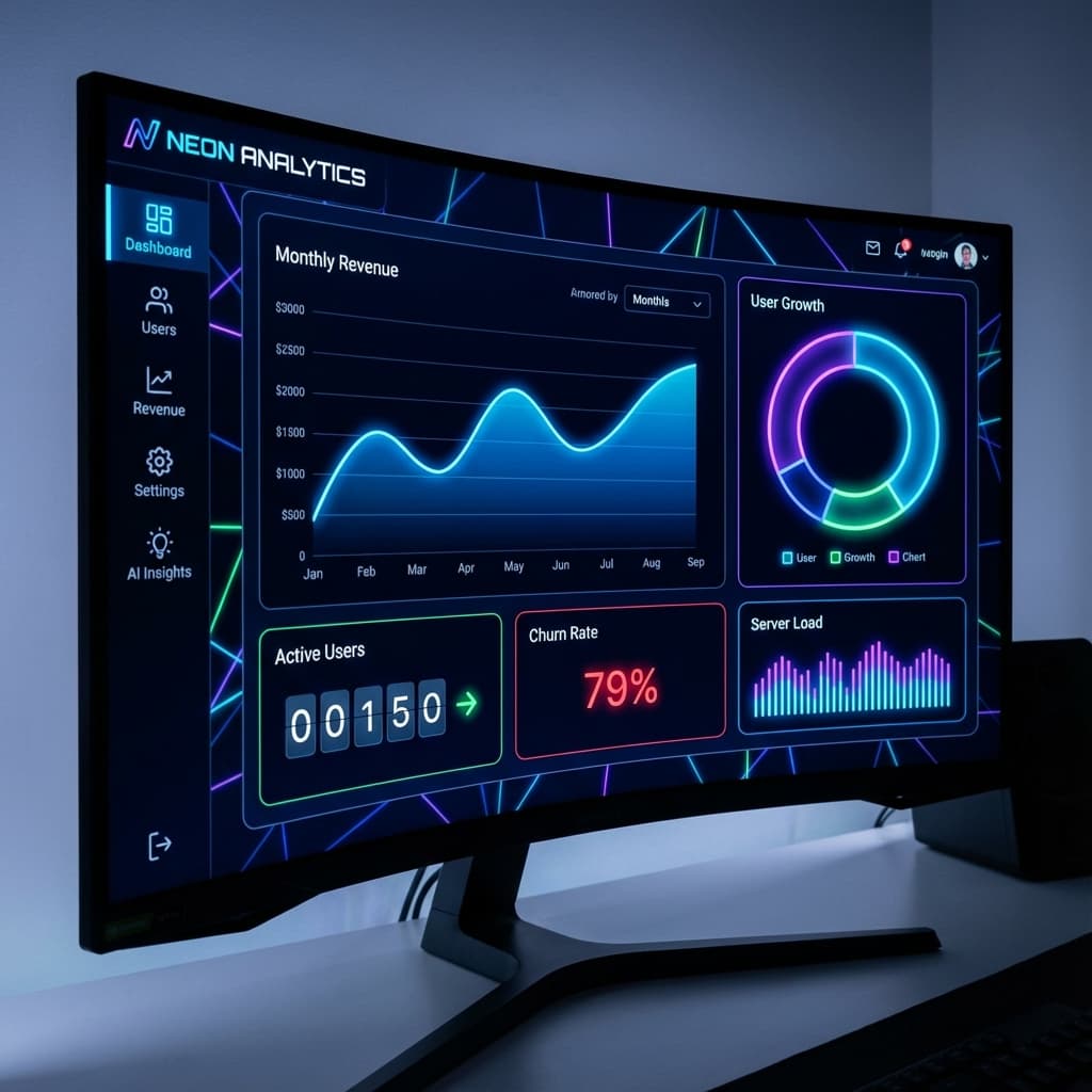 SaaS Analytics Dashboard
